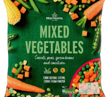 Morrisons Frozen Mixed Vegetables